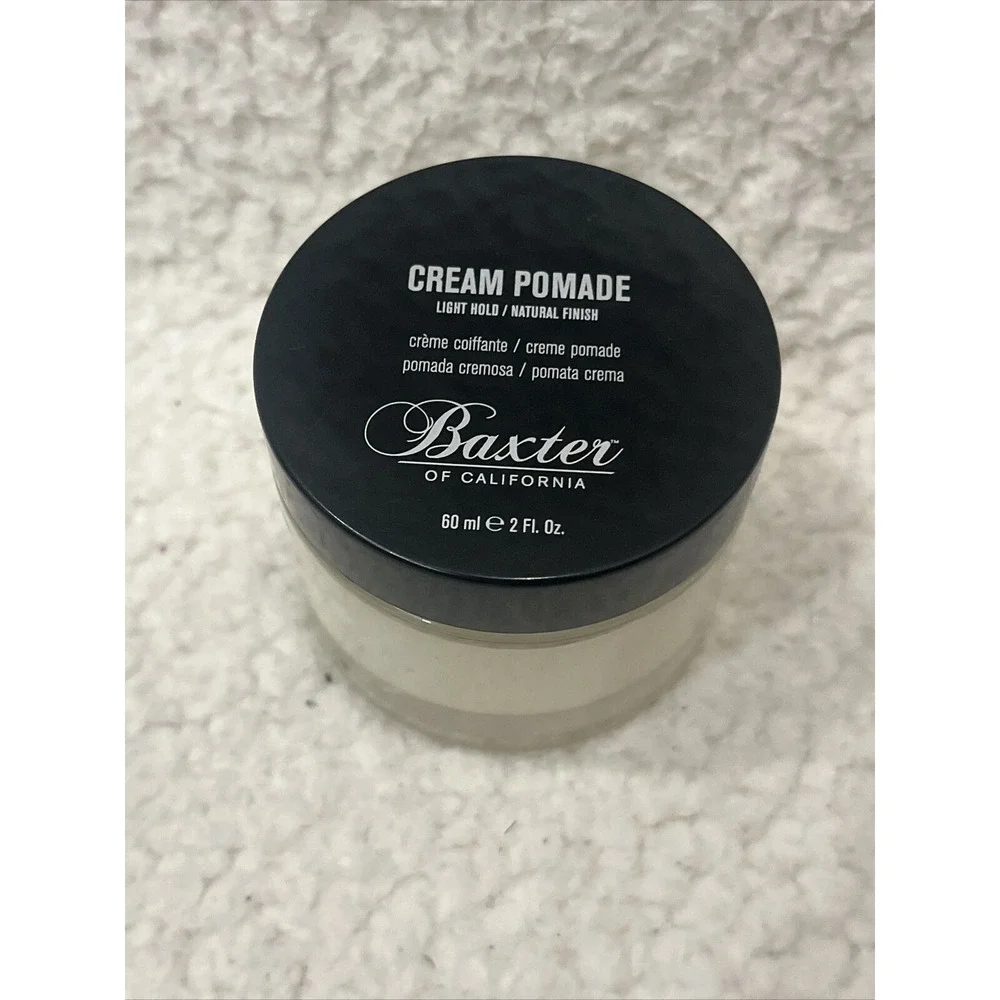 Baxter Cream Pomade‎ 2oz. (60ml) Light Hold, Natural Finish - Brand New